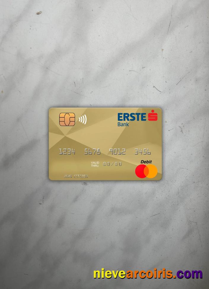 Hungary Erste Bank mastercard photolook